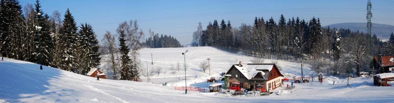 Srub Na Svahu Sjezdovky V Radvanicich Chalet