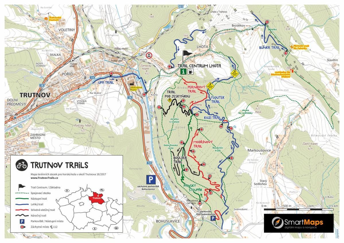 Srub Na Svahu Sjezdovky V Radvanicich Chalet