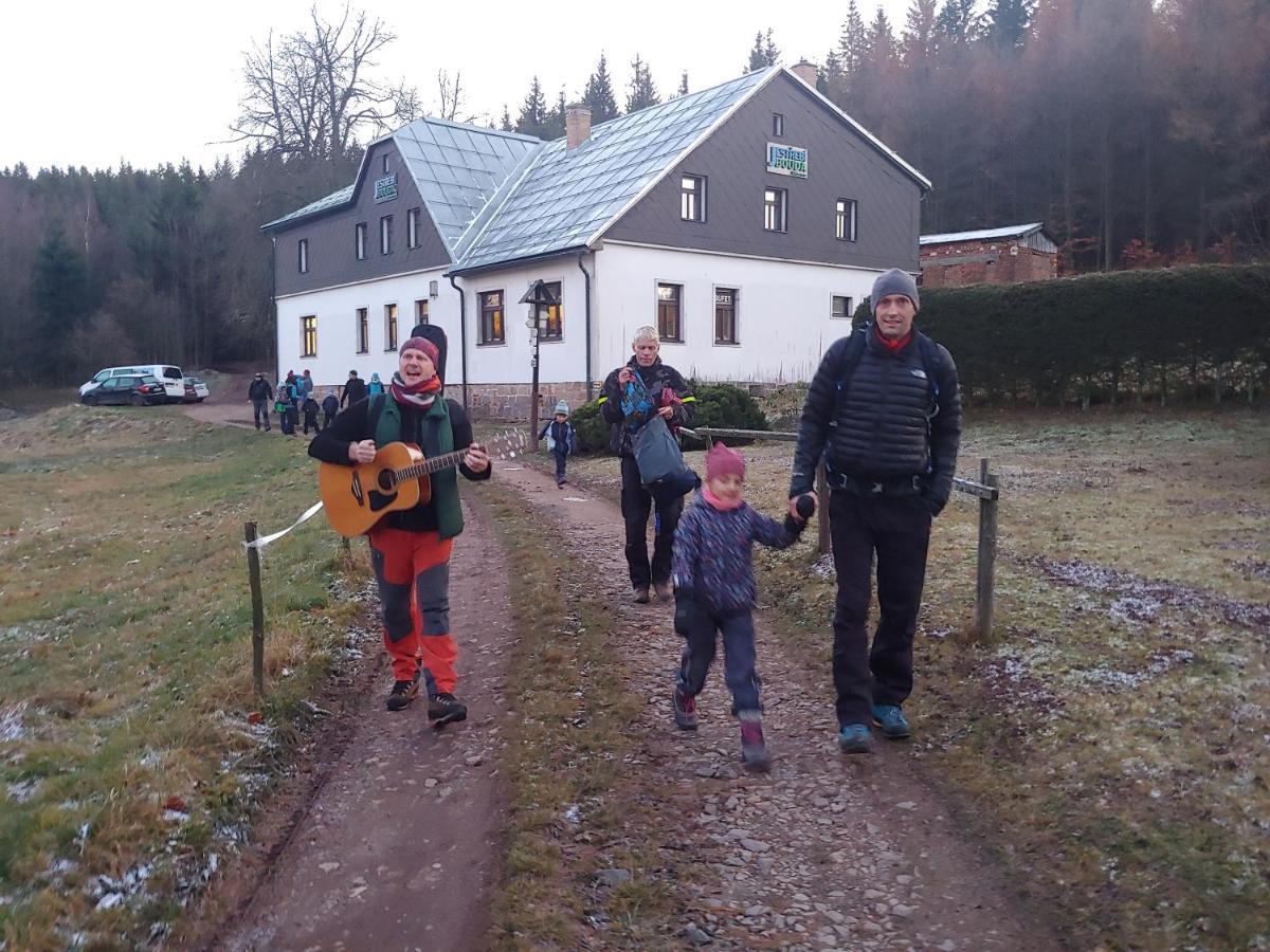 Chalet Srub Na Svahu Sjezdovky V Radvanicich